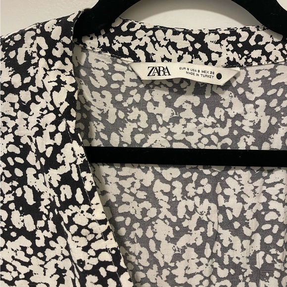 Zara Printed Mini Dress - Picture 2 of 3